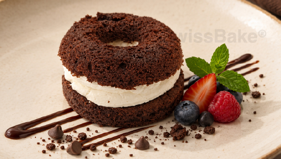 Brookie Sandwich with Cream Cheese Filling